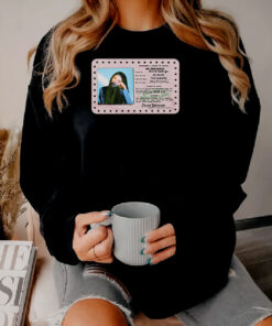 License Of Travel Card Olivia Rodrigo Sweatshirt