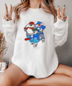 Looney Tunes Bugs Bunny Taz And Sylvester Sweatshirt