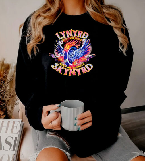 Lynyrd Skynyrd Big Wheels Since 1964 Keep On Turning Sweatshirt