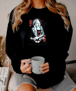 Marilyn Monroe Queen Of Hearts Sweatshirt