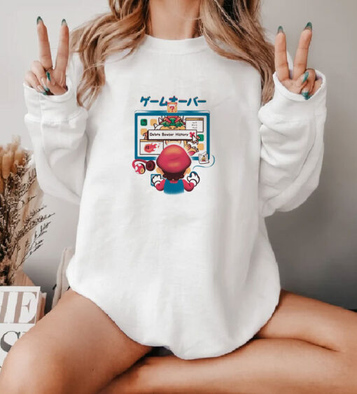 Mario Delete History Sweatshirt