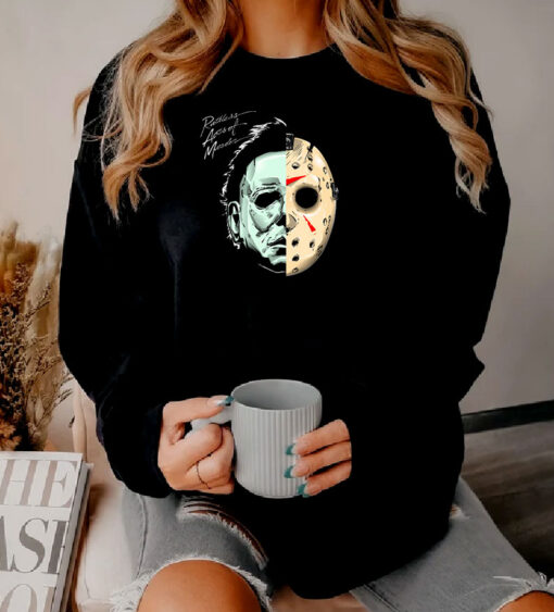 Michael Myers Jason Voorhees Ruthless Acts Of Murder Sweatshirt