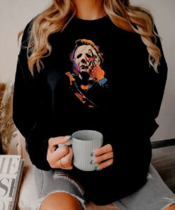 Michael Myers Mask Clown Sweatshirt