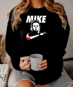 Michael Myers Mike Nike Halloween Parody Sweatshirt