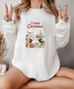 Mickey And Friends Family Christmas Sweatshirt