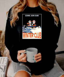 Mickey & Minnie Mouse Skiing Join Our Winter Club Ski Sweatshirt