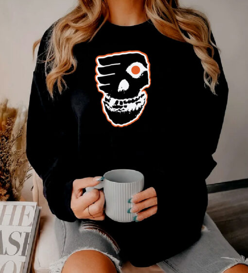 Misfits Philadelphia Flyers Hockey Mashup Sweatshirt