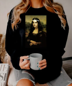 Mona Lisa Da Vinci Parody Lana Del Rey Sweatshirt