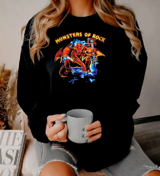 Monsters Of Rock 1991 Donington Park Event Sweatshirt