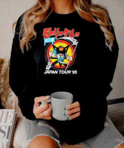 Motley Crue 1985 Theatre Of Pain Japan Tour Sweatshirt