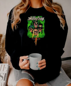 Motley Crue Dr Feelgood Skulls Vintage Sweatshirt