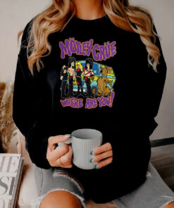 Motley Crue Shout At The Devil Scooby Doo Sweatshirt