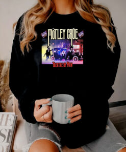 Motley Crue Theater Of Pain Gangster Car Sweatshirt