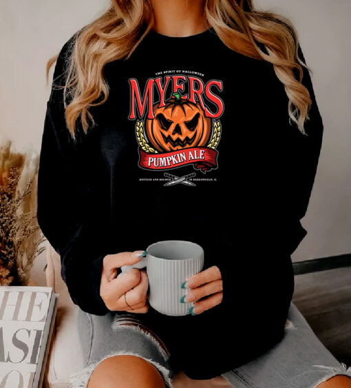 Myers Pumpkin Ale Michael Myers Halloween Sweatshirt