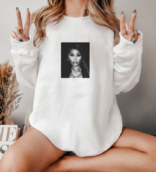 Nicki Minaj Black And White Photo Sweatshirt