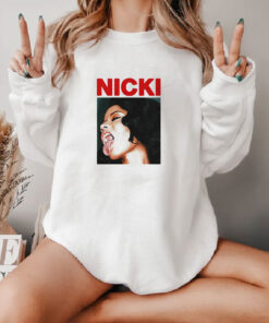 Nicki Minaj Sticking Out Tongue Sweatshirt