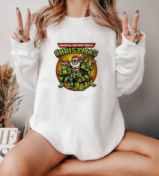 Ninja turtle Magical Mutant Ninja Christmas Sweatshirt