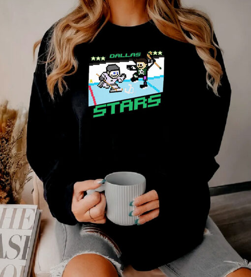 Nintendo Game Dallas Stars Hockey Sweatshirt