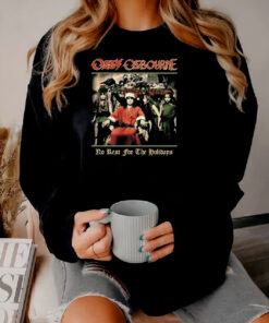 Ozzy Osbourne No Rest For The Holidays Christmas Sweatshirt