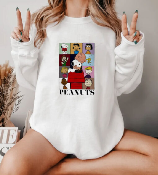 Peanuts Characters Eras Tour Sweatshirt