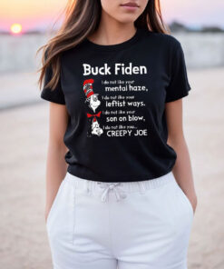 Dr Seuss Buck Fiden I Do Not Like Your Mental T Shirt