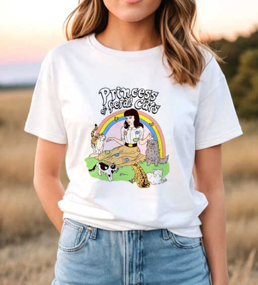 Princess of Feral Cats T Shirt