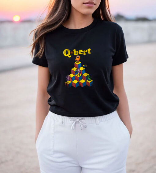 Pyramid Q Bert T Shirt