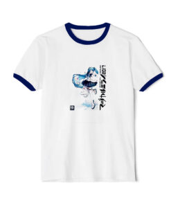 Anime Hatsune Miku Magical Mirai Ringer Navy Tee