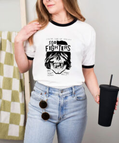 Foo Fighters Roxy Flyer Ringer Tee