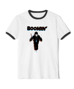 LL Cool J Boomin East Coast Ringer Black Tee