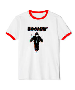 LL Cool J Boomin East Coast Ringer Red Tee