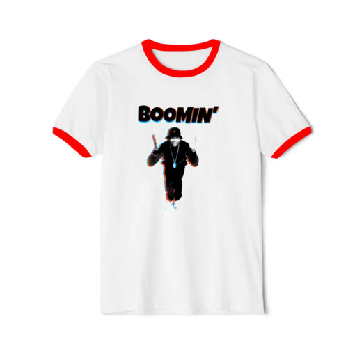 LL Cool J Boomin East Coast Ringer Red Tee