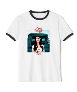 Lana Del Rey Lust For Life Album Ringer Black Tee