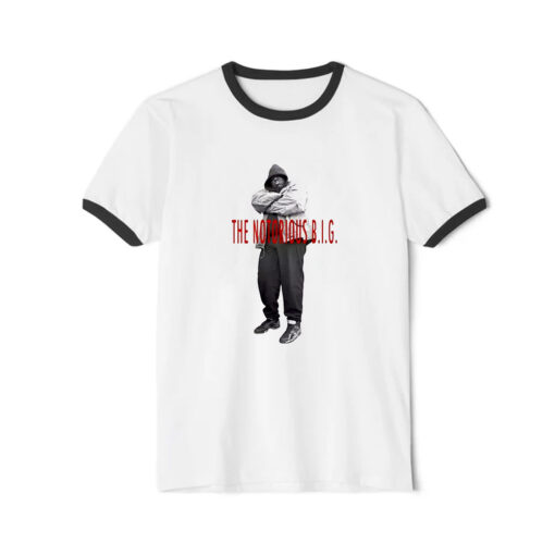 Mister Biggie Smalls The Notorious Ringer Black Tee