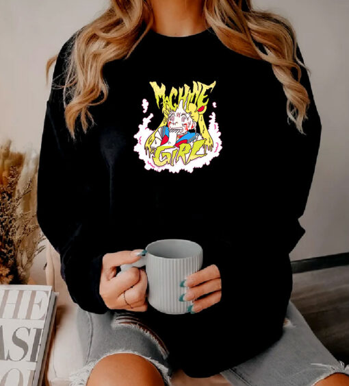 Sailor Moon Machine Girl Cartoon Sweatshirt