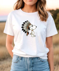 Snoopy Indian Peanuts T Shirt