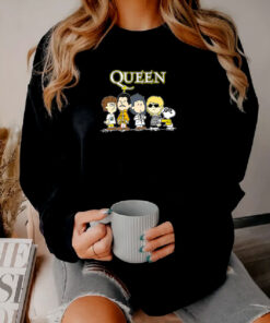 Snoopy Joe Cool With The Queen Sweatshirt