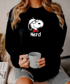 Snoopy Nerd Smart & Cool Snoopy Sweatshirt