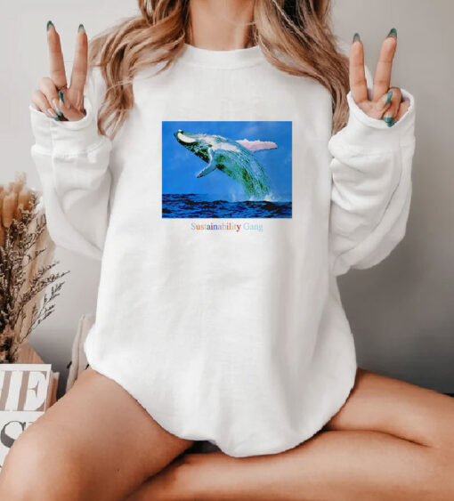 Sza Sustainability Gang Whale Sweatshirt