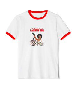 The Miseducation Of Lauryn Hill Vintage Graphic Ringer Red Tee