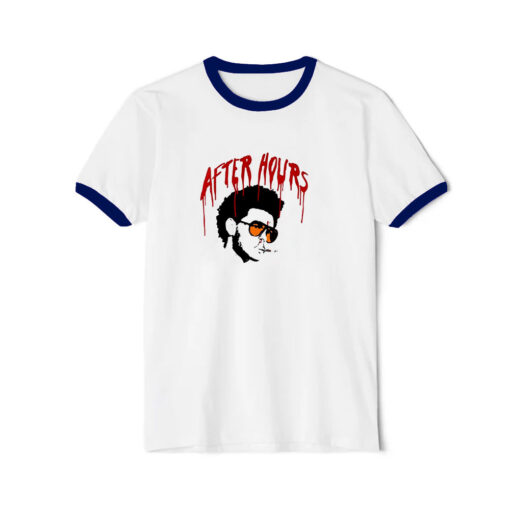 The Weeknd x Vlone Bat Country Ringer Navy Tee