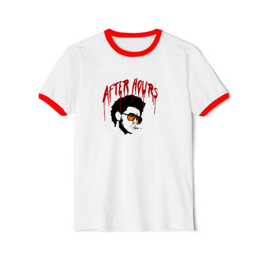 The Weeknd x Vlone Bat Country Ringer Red Tee