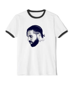 Vintage Drake Rap Ringer Black Tee