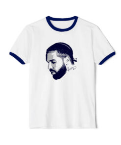 Vintage Drake Rap Ringer Navy Tee