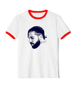 Vintage Drake Rap Ringer Red Tee