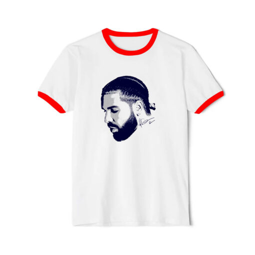 Vintage Drake Rap Ringer Red Tee