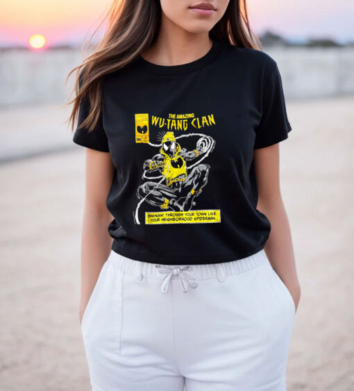 Wu Tang SpiderMan Collab T Shirt