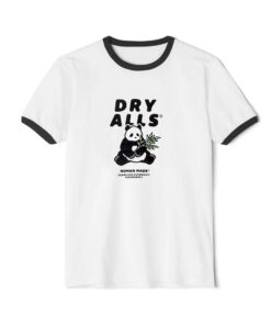 Dry Alls Human Made Panda Ringer Black Tee