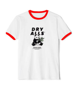 Dry Alls Human Made Panda Ringer Red Tee