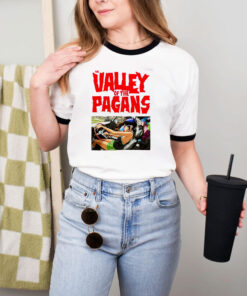 Gorillaz The Valley of the Pagans Dip Dye Ringer Tee